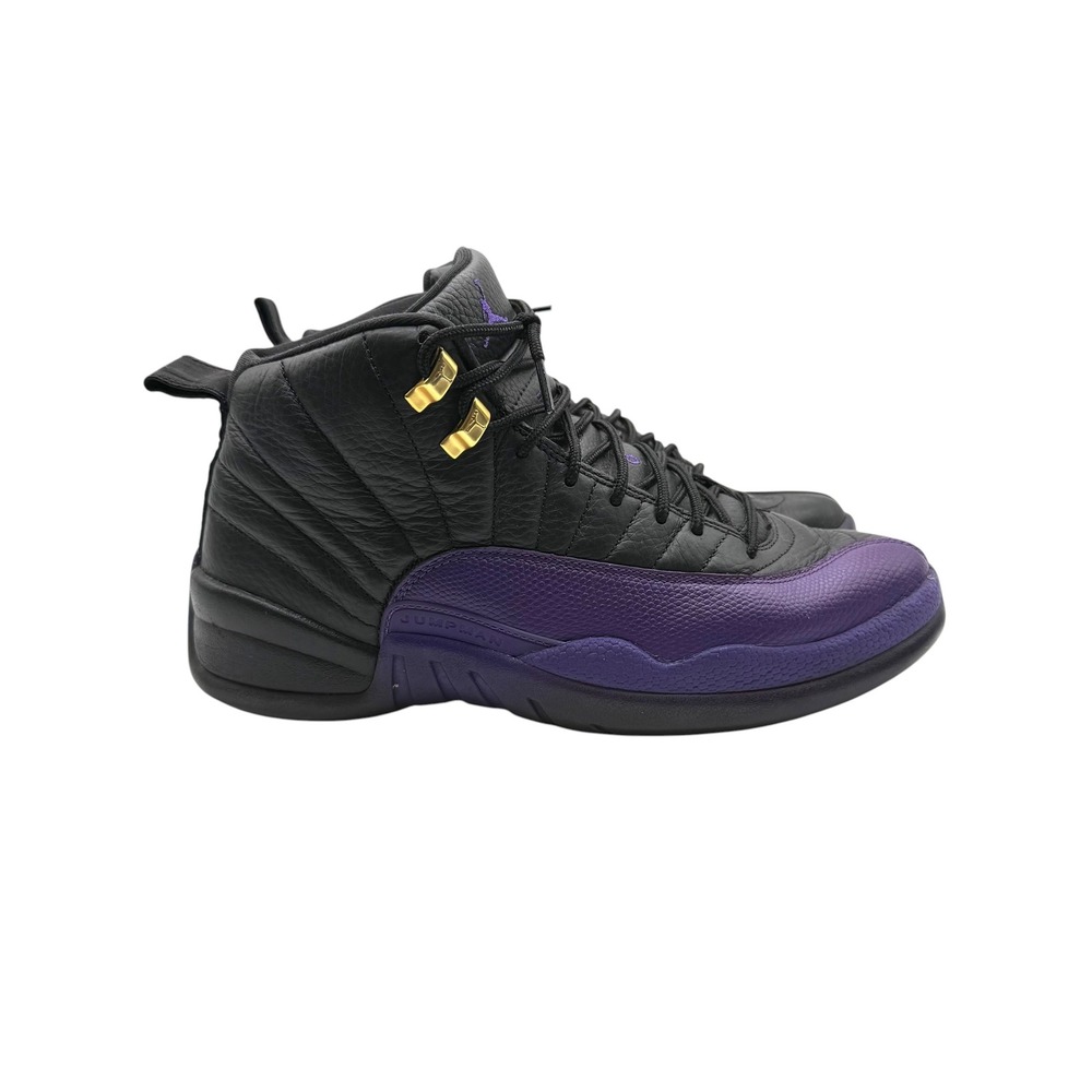 Air Jordan 12 Retro Field Purple‎ Black Gold CT8013-057 Mens Size 9